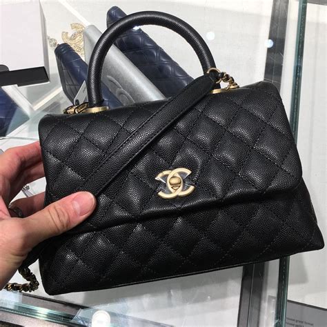 chanel coco bag size comparison|chanel coco bag price euro.